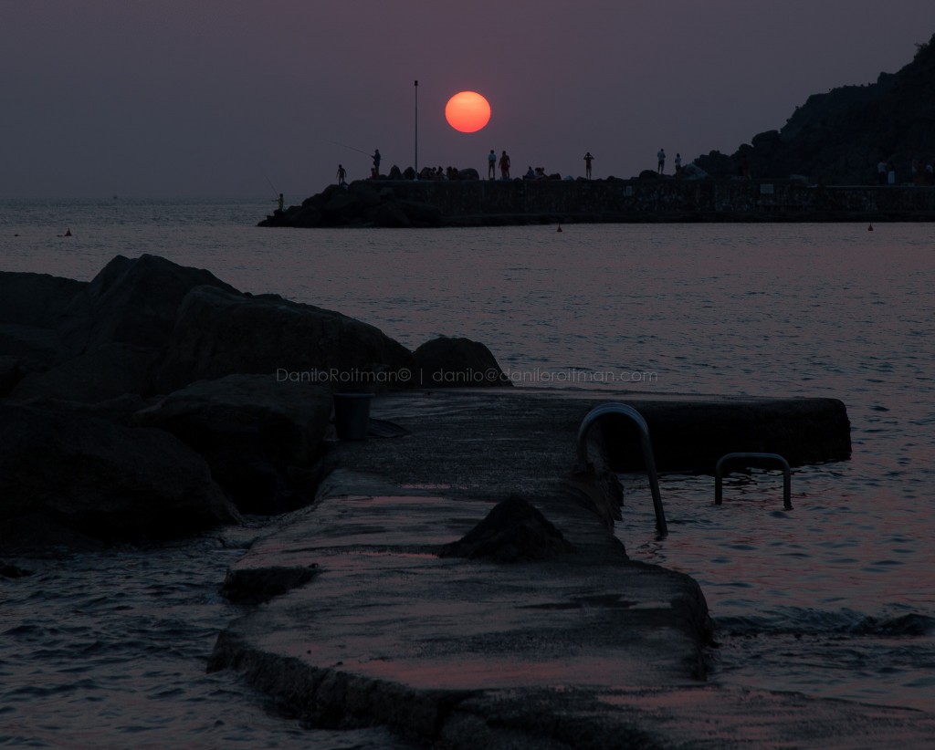 Di fronte al sole della Toscana