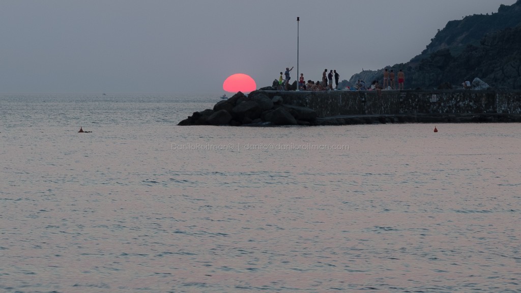 Powerfull Red Sun - Tuscany